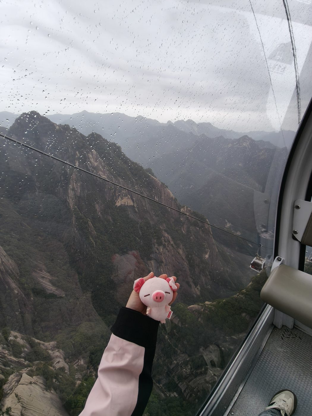 缆车山景